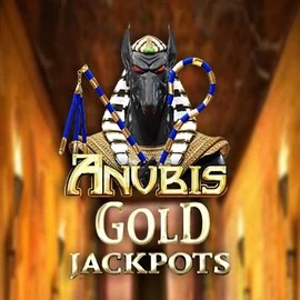 Anubis Gold Jackpots by Inspired Gaming, showcased at mariascasino.com – game logo