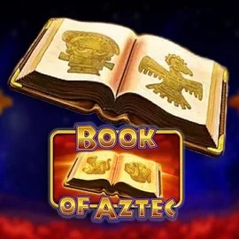 Logo of Book of Aztec from Amatic Industries at Maria Casino