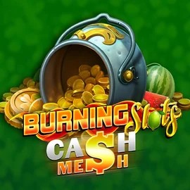 Burning Slots Cash Mesh slot logo by BF Games at Maria CasinoBurning Slots Cash Mesh