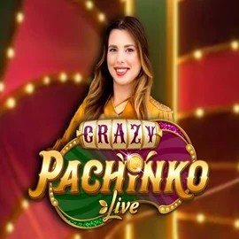 Crazy Pachinko by Evolution, showcased at mariascasino.com – game logo