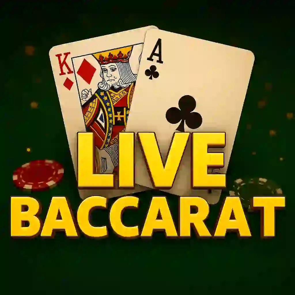 Live Casino logo of Live Baccarat from Evolution at Maria Casino