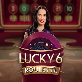 Lucky 6 Roulette slot logo by Pragmatic Play at Maria Casino