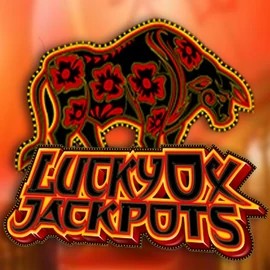 Lucky Ox Jackpots online game logo by Rival on mariascasino.com