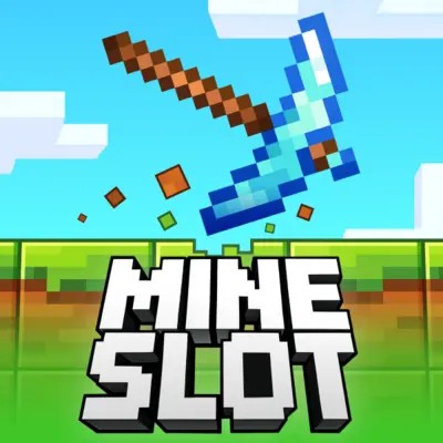 Mine slot logo by InOut at Maria Casino