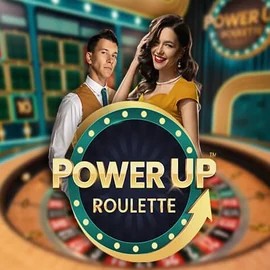 PowerUP Roulette logo by Pragmatic Play at Maria Casino