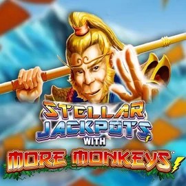 Enjoy Stellar Jackpots with More Monkeys by Lightning Box Game – logo hosted on mariascasino.com