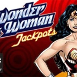 Wonder Woman Jackpots logo by Amaya Maria Casino